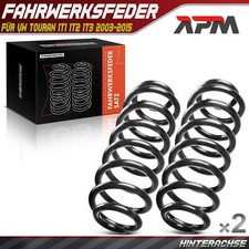 2x Federn Fahrwerksfeder Hinterachse für VW Touran 1T1 1T2 1T3 2003-2015 RA7112