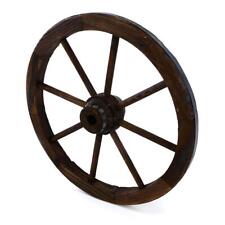Dekorad Holzrad Ø 50 cm Farbe braun Speichenrad  Wagenrad Gartendeko Ladendeko