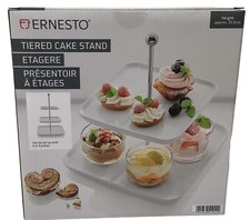 Etagere stöckig weiß - etagere,