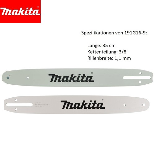 Makita 191g16 sägeschiene - makita,