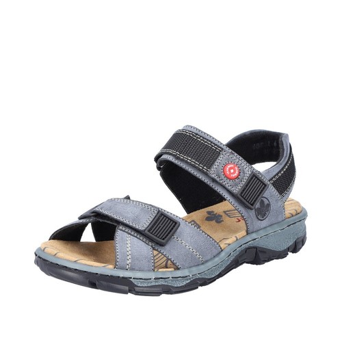Rieker damen sandale - sandale, blau