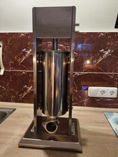 Wurstfüller Edelstahl manuell Profi Wurstmaschine  5 Liter von Beeketal