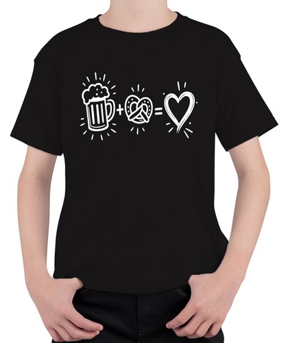 Bier brezel herz liebe - herz,