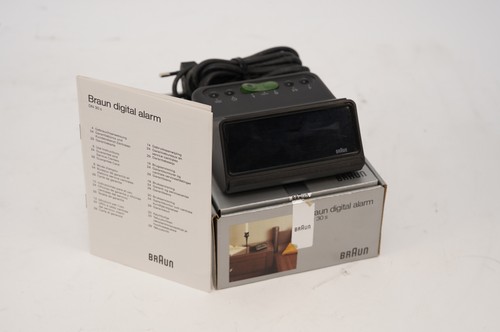 Braun dn30s wecker schwarz - wecker,