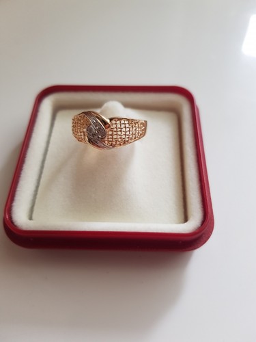 Diamanten ring gold 585 - ring,