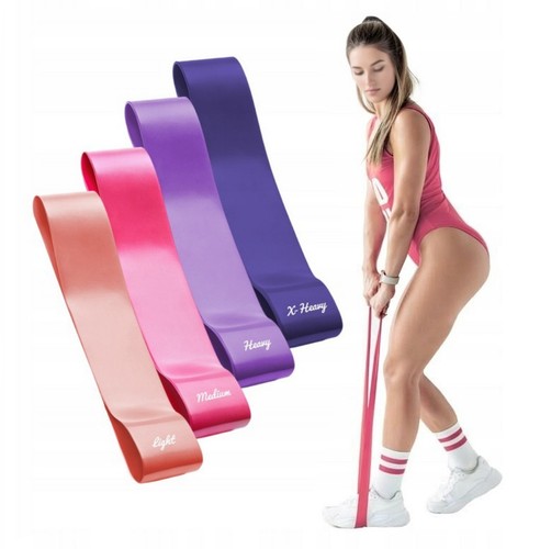 4er set fitnessbänder - 4er,