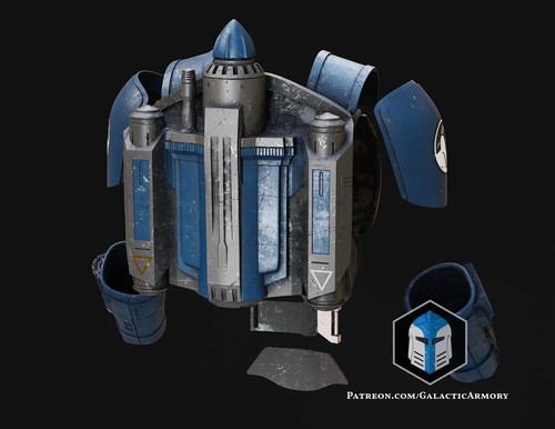 Katan jetpack mandalorian - bo,