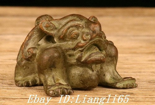 Pure bronze fengshui dragon - fengshui,