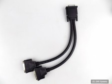 Matrox 16123-00 DUAL Link Kabel DMS-60-auf-2 x DVI-I für 2 Monitore, Neuwertig