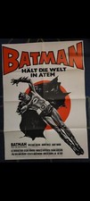 "BATMAN hält die Welt in Atem" - Filmplakat - A1 - 70er Jahre