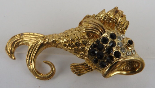 Neugablonz brosche fisch - neugablonz:,