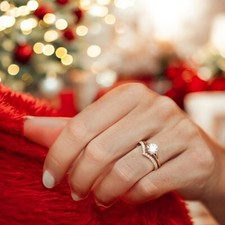 Ehering-Set 1,20 kt IGI Lab