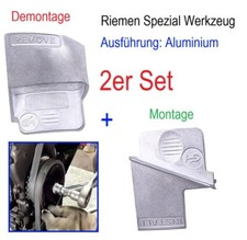 Keilriemen Montage Demontage Riemen KFZ Spezial Werkzeug Alu Keilrippenriemen