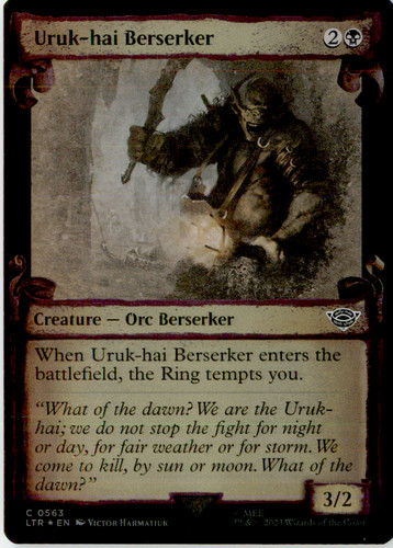 Mtg uruk hai berserker - mtg, |