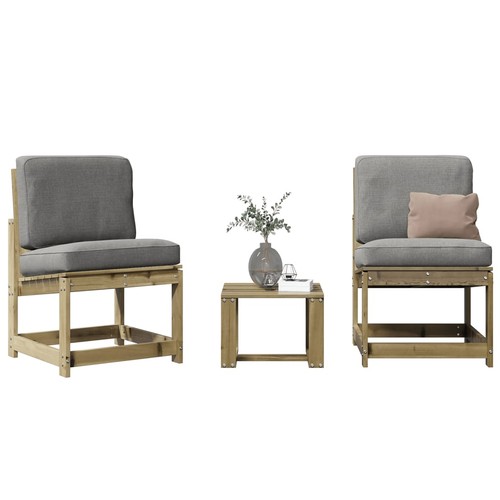Tlg garten lounge - 3-tlg., garten-lounge-set