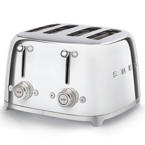 Smeg scheiben toaster silber - 4-scheiben-toaster,