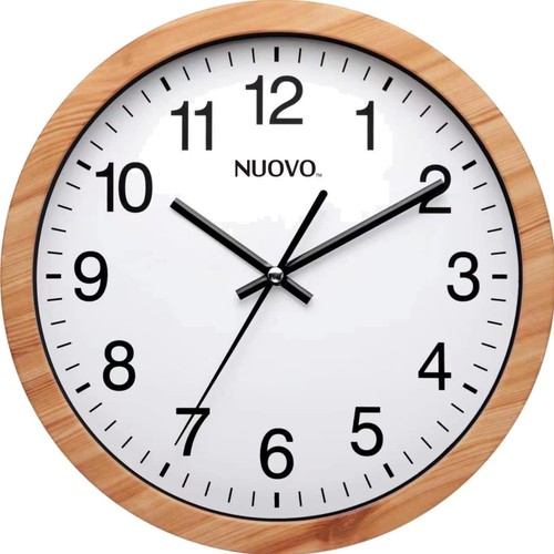 Wanduhr zoll holzrahmen - zoll,