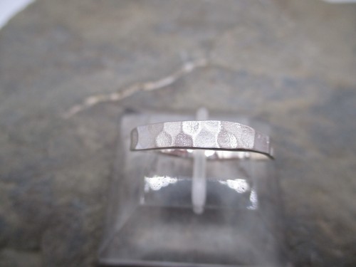 Ring band gehämmert - ring,