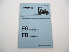 Komatsu FG FD 15 18 (T) -1E1