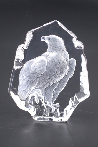 Glas skulptur adler designer - glas,