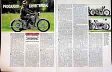 Motorrad Classic 1231) Victoria KR 20 in einer seltenen Vorstellung auf 4 Seiten