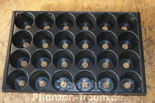 Pikierplatte QuickPot 24R Töpfe Mehrweg professionelle Aussaat Anzucht Multitopf