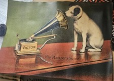 Altes Plakat Victor Grammophon