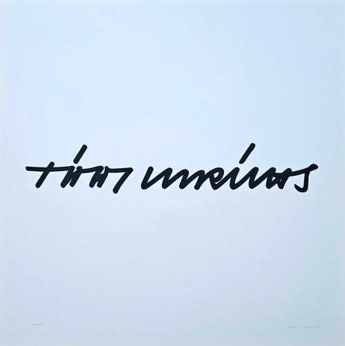 Timm ulrichs handsigniert - timm,