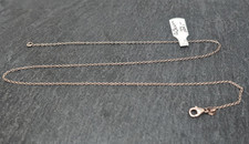 204. feine Anker Kette 43cm