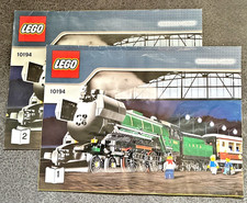 LEGO 10194 SMARAGD EXPRESS / EMERALD NIGHT * ORIGINAL  2 X BAUANLEITUNGEN *?