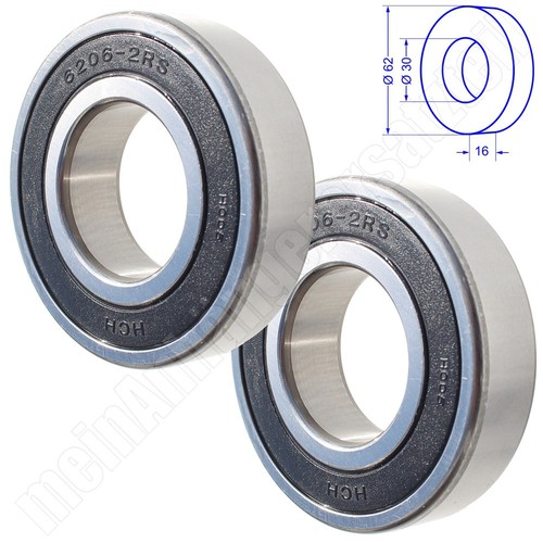 Radlager radlagerset 6206 - 2x,