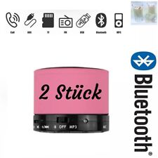 2x Bluetooth Mini Lautsprecher