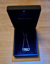 Silber Diamant Halskette