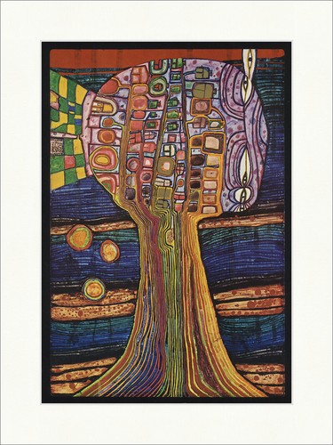Hundertwasser tree man - tree,
