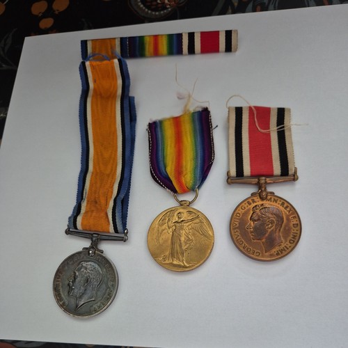 Ww1 medaille trio dawson - ww1,