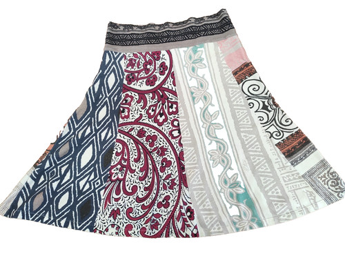 Bunte jersey rock von desigual - bunte,