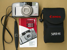 Canon Prima Super 115 Kompaktkamera analog, 38-115 mm, 1 : 3.6-8.5, mit Tasche