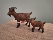 Schleich Ziege mit Zicklein 