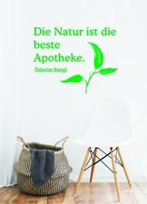 Wandtattoo // "Die Natur ist