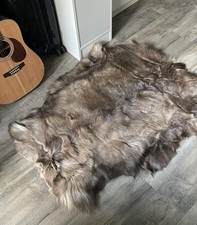 echtes reh fellteppich real deerskin fur rug echt fell teppich