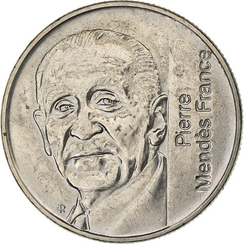 Frankreich francs mendès - frankreich,, francs,