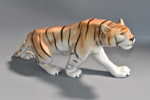 Royal dux figuren tiger - royal, 38cm