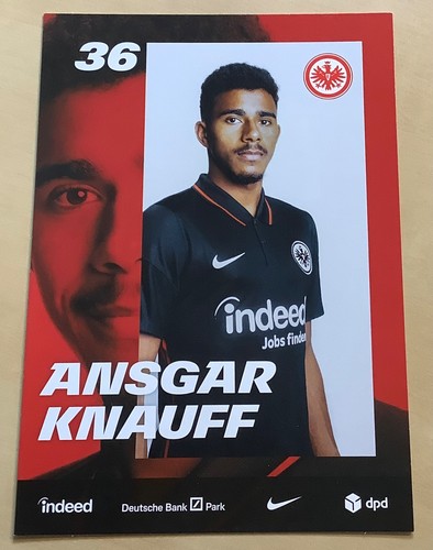 Ansgar knauff autogrammkarte - ansgar,