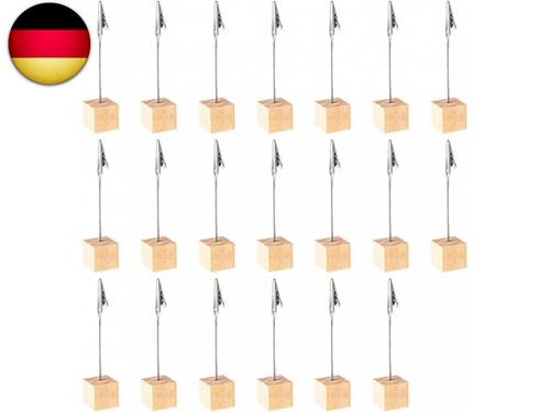 Stück fotohalter holz mit - 20,