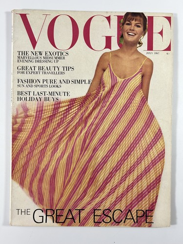 Vogue magazine july 1967 - vogue, uk