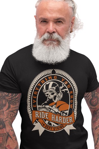 Biker shirt ride - ride, harder