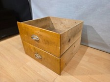 2 Schubladen Schublade Schubkasten Holzkiste shabby chic Vintage...