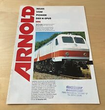 Katalog, Arnold Spur N, Neuheiten 1991