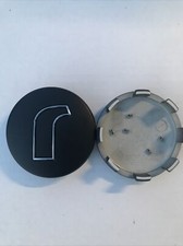 Rondell ROD Nabenkappe Felgendeckel 74mm Schwarz Matt