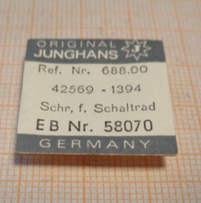 Junghans J 88 Chronograph Schrauben für Schaltrad neuwertig ältere Lagerware